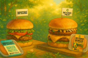 Plant-Based Game Changers: Insights from Beyond Meat, and Impossible Foods’ Bold Journey